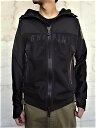 GRIFFIN(グリフィン）【JERSEY MESH JACKET】”メッシュ素材"フーデットジャケット★BLACK★