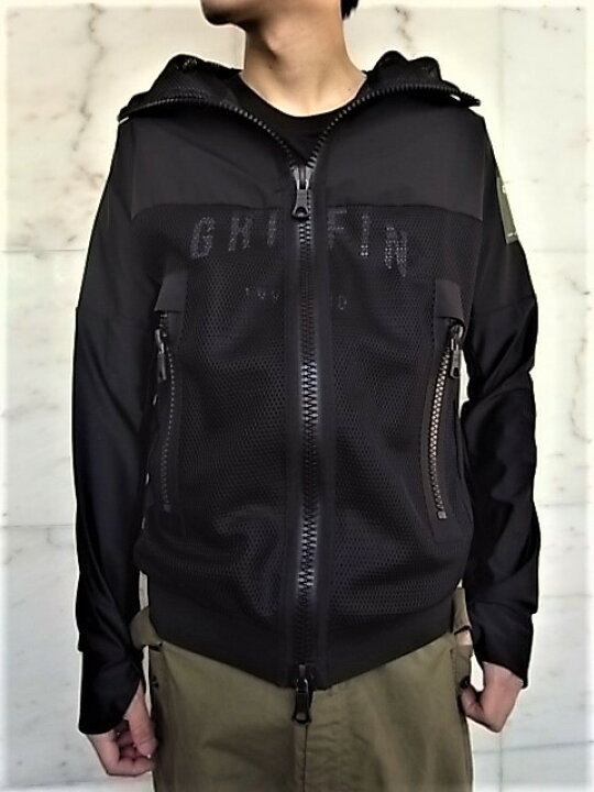 楽天市場】GRIFFIN(グリフィン）【JERSEY MESH JACKET】”メッシュ素材 