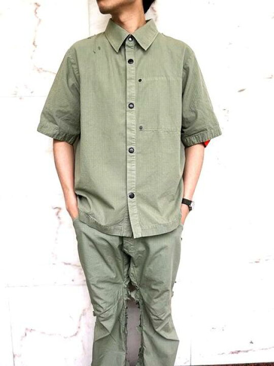 楽天市場】GRIFFIN(グリフィン）【SHORT SLEEVE BLADECUT SHIRT 