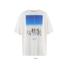 SAINT Mxxxxxx/EVANGELION/GEEKS RULE（セント マイケル/エヴァンゲリオン/ギークス ルール）【SM-HR8-0000-C12】EV_SS TEE/BLUE/WHITE
