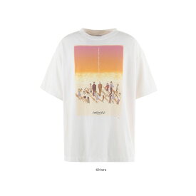 SAINT Mxxxxxx/EVANGELION/GEEKS RULE（セント マイケル/エヴァンゲリオン/ギークス ルール）【SM-HR8-0000-C13】EV_SS TEE/ORANGE/WHITE