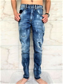 NeIL BarreTT（ニール　バレット）【EXTREME DISTRESSED FADED INDIGO DENIM SKINNY JEAN】"FADED INDIGO"SKINNY JEANS★