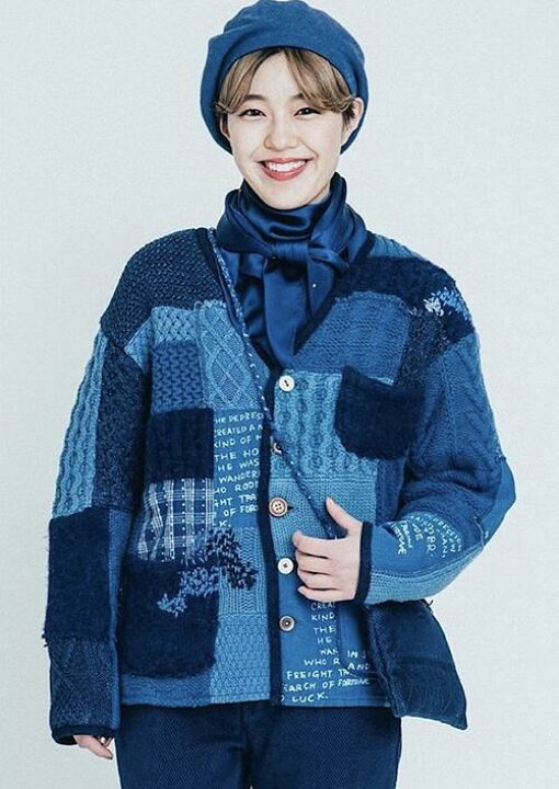 楽天市場】PORTER CLASSIC（ポータークラシック）【H/W PATCHWORK KNIT  