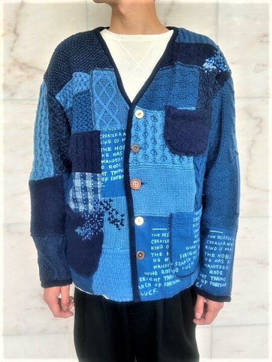 楽天市場】PORTER CLASSIC（ポータークラシック）【H/W PATCHWORK KNIT  