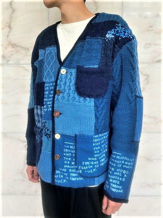 楽天市場】PORTER CLASSIC（ポータークラシック）【H/W PATCHWORK KNIT 