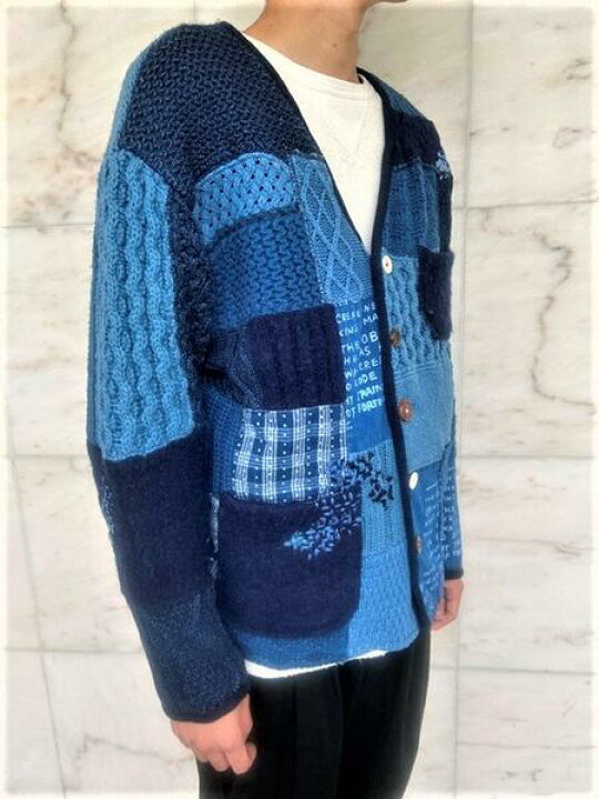 楽天市場】PORTER CLASSIC（ポータークラシック）【H/W PATCHWORK KNIT 