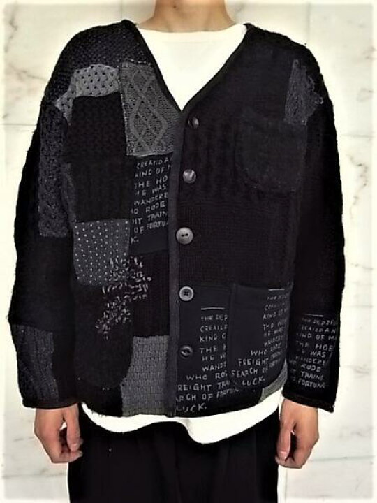 楽天市場】PORTER CLASSIC（ポータークラシック）【H/W PATCHWORK KNIT  