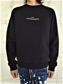 Maison Margiela（メゾン マルジェラ）【Embroidered logo sweatshirt】エンブロイダードロゴスウェットシャツ★BLACK★