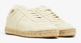 Maison Margiela（メゾン マルジェラ）【Replica espadrilles】"レプリカ（ジャーマントレーナー）"エスパドリーユ☆BEIGE☆
