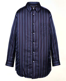 Maison Margiela（メゾン マルジェラ）【Padded Shirt】パデッドシャツ★NAVY STRIPE★