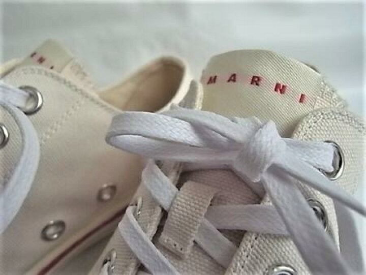 楽天市場】MARNI（マルニ）【MARNI GOOEY SNEAKER】コットンキャンバス 