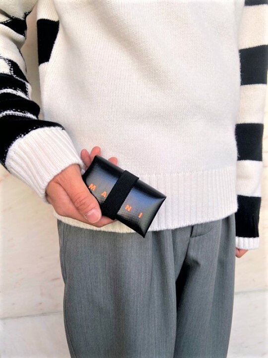 楽天市場】MARNI（マルニ）【PVC WALLET WITH BALCK ORIGAMI  