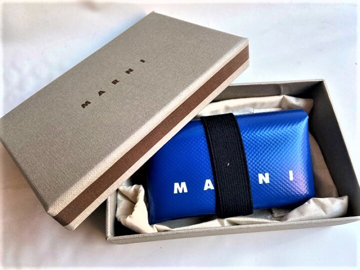 楽天市場】MARNI（マルニ）【PVC WALLET WITH BALCK ORIGAMI  