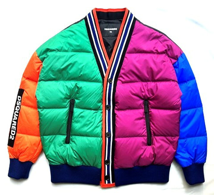 楽天市場】DSQUARED2（ディースクエアード）【PUFFER CARDIGAN JACKET 