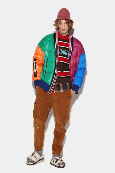 楽天市場】DSQUARED2（ディースクエアード）【PUFFER CARDIGAN JACKET 