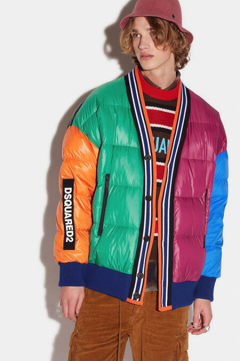 楽天市場】DSQUARED2（ディースクエアード）【PUFFER CARDIGAN JACKET 