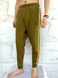 DSQUARED2�i�f�B�[�X�N�G�A�[�h�j�yRELAX DEAN PANTS�z�hRASTAFARIAN COLOR�h�X�E�F�b�g�p���c��