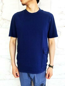 C.P.COMPANY(シー・ピー・カンパニー）【20/1 JERSEY SIDE POCKETS T-SHIRT】サイドポケットティーシャツ★MEDIEVAL BLUE☆