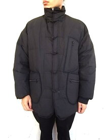 PORTER CLASSIC（ポータークラシック）【WEATHER CHINESE DOWN JACKET】ウェザーチャイニーズダウンジャケット★BLACK★