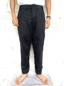 PORTER CLASSIC�i�|�[�^�[�N���V�b�N�j�y1911SOUTH POLE EXPLORER CROPPED PANTS�z�h1911�h�T�E�X�|�[���G�N�X�v���[���[ �N���b�v�h�p���c��BLACK��