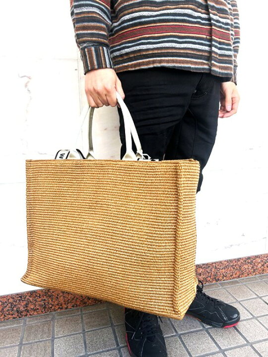 楽天市場】MARNI（マルニ）【BEY TOTE BAG IN BROWN RAFFIA】ブラウン 