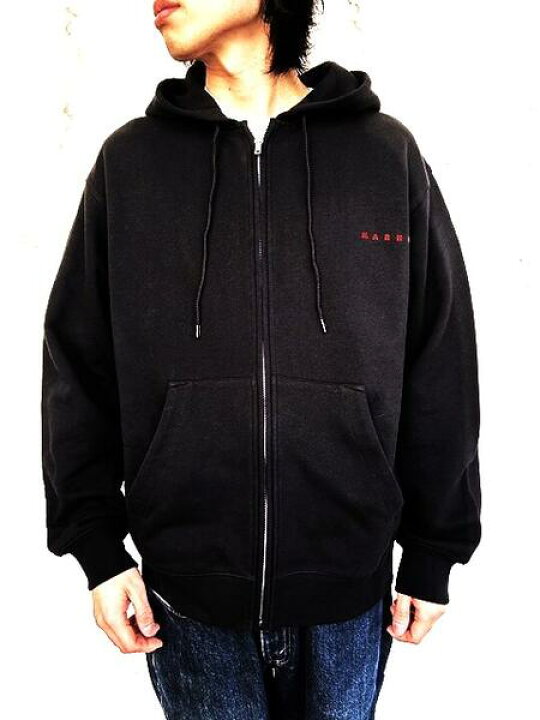 楽天市場】MARNI（マルニ）【ZIP UP HOODIE SWEATSHIRT WITH MARNI 