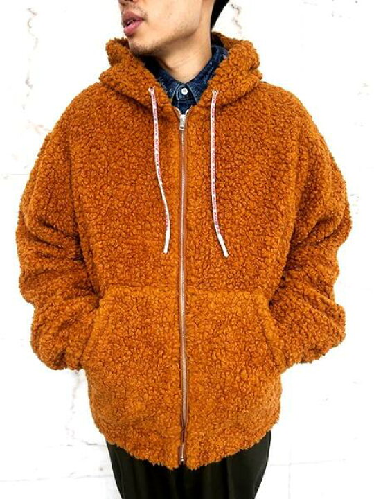楽天市場】MARNI（マルニ）【BROWN TEDDY JACKET WITH LOGO DRAWSTRING 