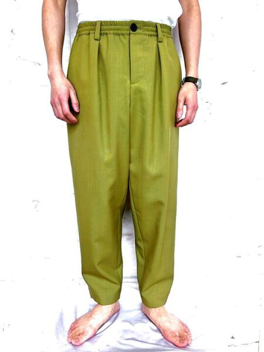 楽天市場】MARNI（マルニ）【GREEN TROPICAL WOOL TROUSERS WITH 
