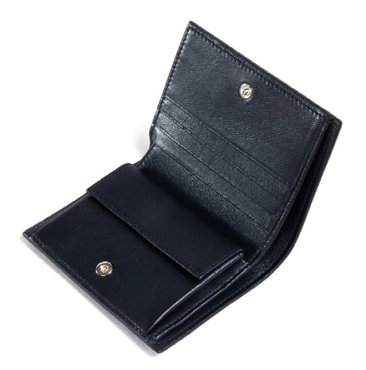 楽天市場】MARNI（マルニ）【BLACK LEATHER BIFOLD WALLET WITH MARNI 