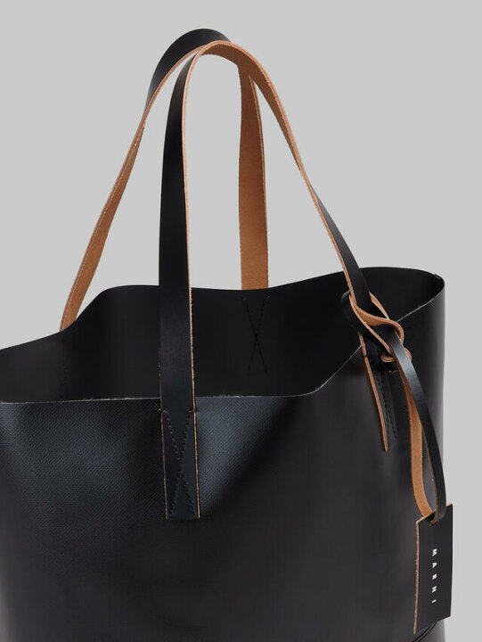 楽天市場】MARNI（マルニ）【BLACK OPEN SHOPPER WITH MARNI TAG 