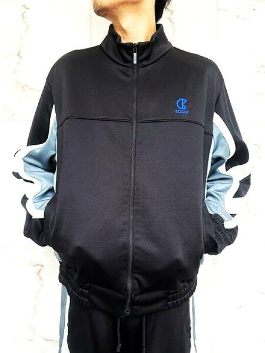 楽天市場】KOCHÉ（コシェ）【SHINY FRENCH TERRY ZIP UP SWEAT JACKET 