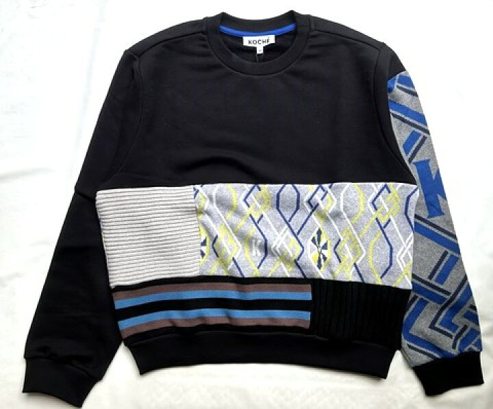 楽天市場】KOCHÉ（コシェ）【COTTON FLEECE WITH KNIT INSERTS 