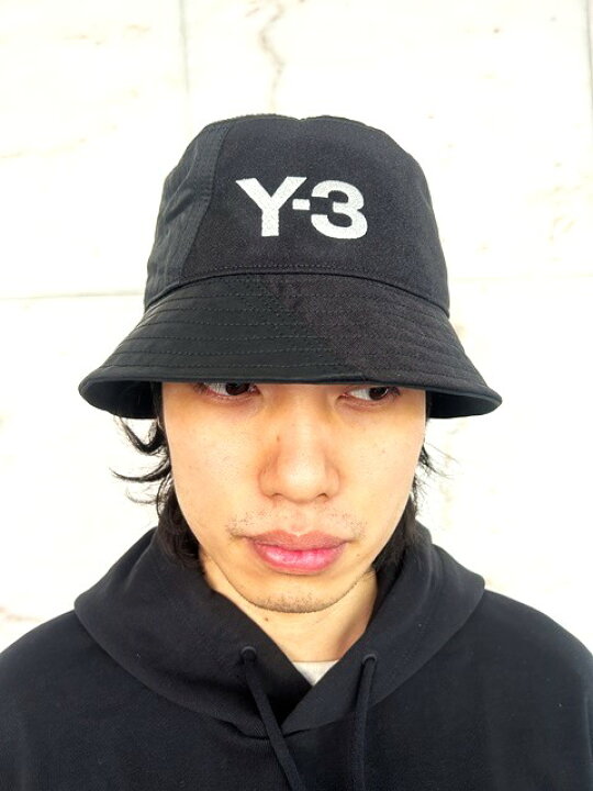 楽天市場】adidas Y-3（ワイ−スリー）【Y-3 BUCKET HAT】”Y-3”ロゴ 