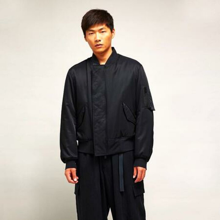 Y-3 出会え ワイスリー ボンバージャケット ロングma-1 adidas レオパード