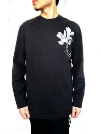 adidas Y-3（ワイ−スリー）【GFX LS TEE】”GFX”ロングスリーブティー★BLACK★