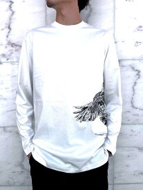 adidas Y-3（ワイ−スリー）【U GF LS TEE】グラフィックスロングスリーブティー☆CORE WHITE☆