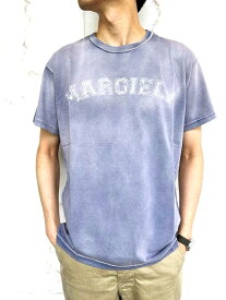 Maison Margiela（メゾン マルジェラ）【Logo cotton jersey T-shirt】ロゴコットンジャージーティーシャツ☆LILAC★