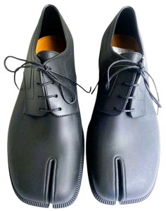 Maison Margielai] }WFjyTABI RUBBER LACE-UPSzo[h^rh[XAbvV[YBLACK