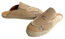 Maison Margiela（メゾン マルジェラ）【Embroidered Espadrille Mule】エンブロイダード"エスパドリーユ”ミュール☆CHAMOIS☆