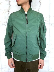 C.P.COMPANY(シー・ピー・カンパニー）【NYCRA-R GARMENT DYED BOMBER JACKET】"NYCRA-R"BOMBER(MA-1) JACKET★DUCK GREEN☆