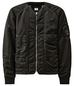 C.P.COMPANY(V[Es[EJpj[jyNYLON B LINED BOMBER JACKETziC B "t[XCjOh{o[WPbgBLACK