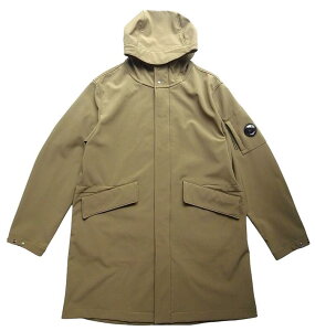 C.P.COMPANY(�V�[�E�s�[�E�J���p�j�[�j�yLONG JACKET IN C.P.SHELL-R �z�hC.P. SHELL-R�h�t�[�f�b�g�\�t�g�V�F�������O�W���P�b�g��CAPERS��