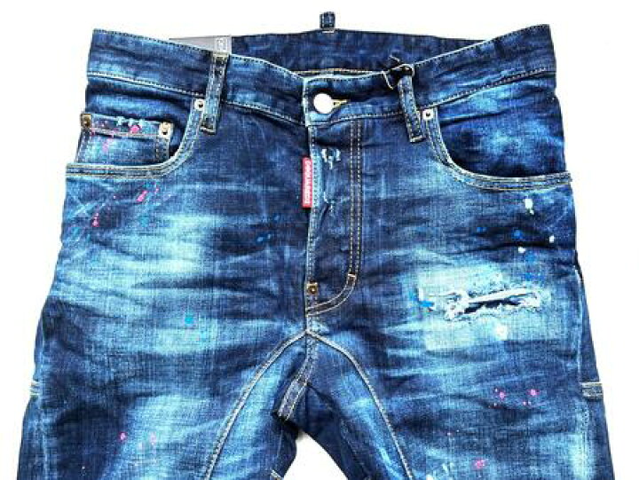 楽天市場】DSQUARED2（ディースクエアード）【TIDY BIKER JEAN 
