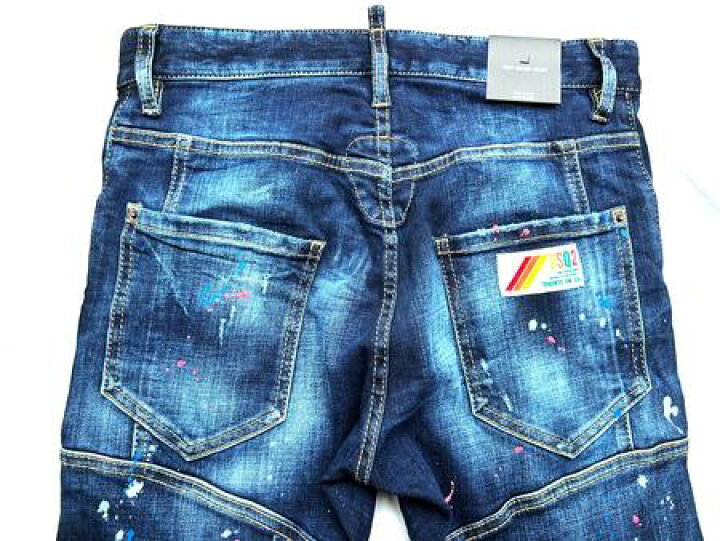 楽天市場】DSQUARED2（ディースクエアード）【TIDY BIKER JEAN 