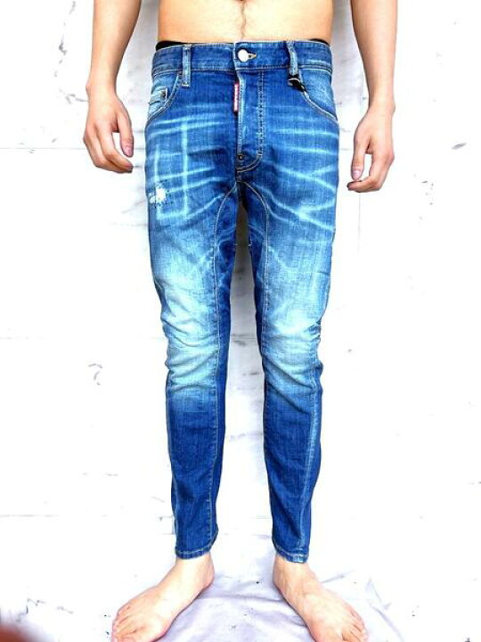 楽天市場】DSQUARED2（ディースクエアード）【TIDY BIKER JEAN 
