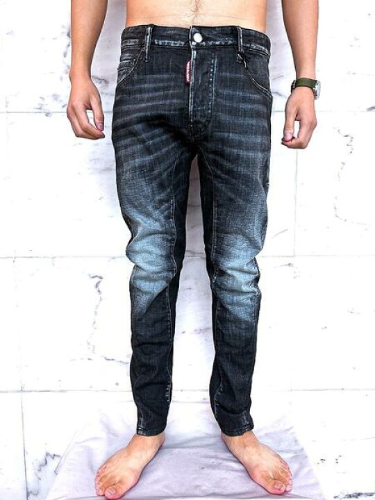 楽天市場】DSQUARED2（ディースクエアード）【TIDY BIKER JEAN 