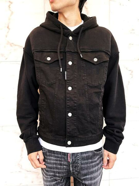 楽天市場】DSQUARED2（ディースクエアード）【CIPRO FIT HOODIE JACKET 