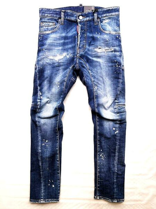 楽天市場】DSQUARED2（ディースクエアード）【TIDY BIKER JEANS 
