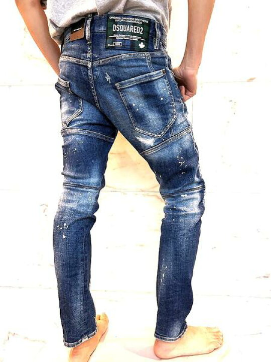 楽天市場】DSQUARED2（ディースクエアード）【TIDY BIKER JEANS 