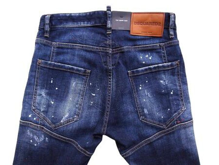楽天市場】DSQUARED2（ディースクエアード）【TIDY BIKER JEANS 